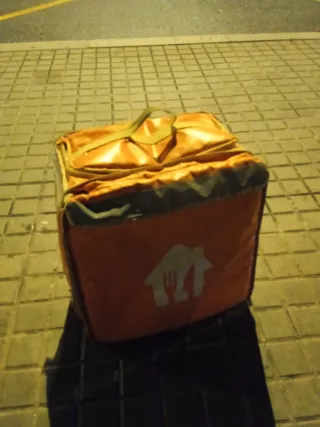 Mochila Uber Eats para llevar comida