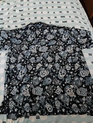 Camisa Estampada Calaveras
