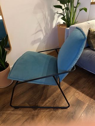 Sillón Villstad Ikea azul