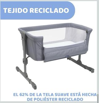Cuna Colecho Chicco Next2Me Essential Gris
