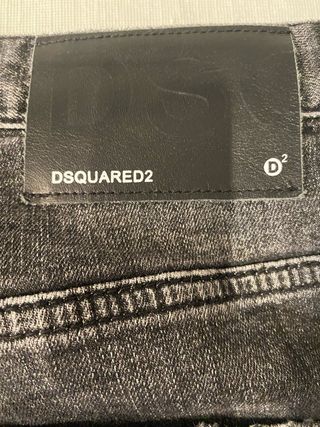 Pantalones vaqueros grises desgastados mujer