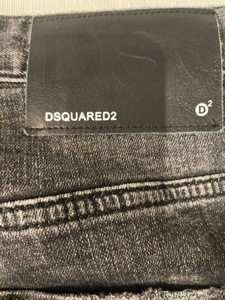 Pantalones vaqueros grises desgastados mujer