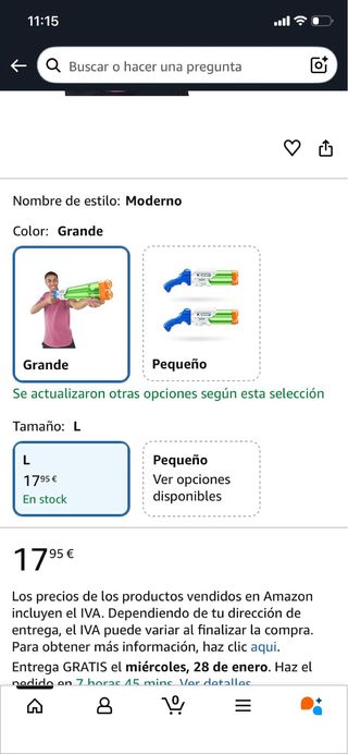Pistolas de agua X-Shot 700ml (2 unidades)