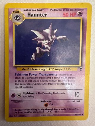 Carte Pokémon Rare: Jungle, Fossil, Legendary