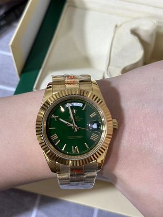 Rolex Oyster Perpetual Day-Date Oro Verde