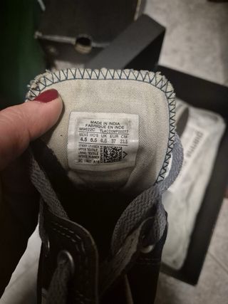 Converse All Star blu jeans 37