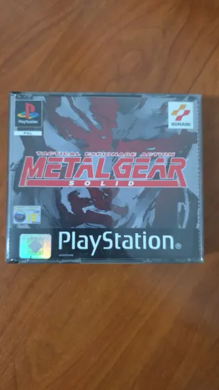 Metal Gear Solid PS1 PAL Konami