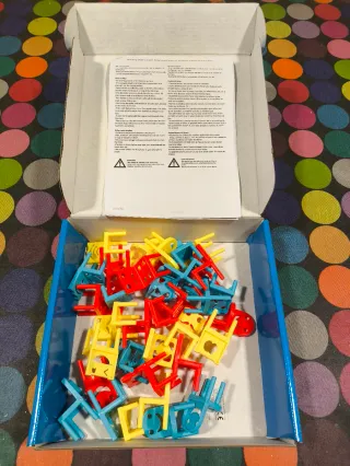 Juego de mesa Sillas apilables