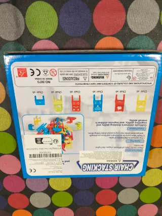 Juego de mesa Sillas apilables