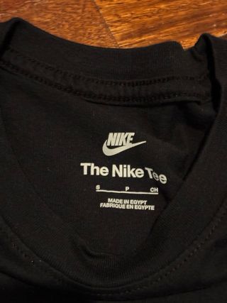 T-shirt Nike nera uomo