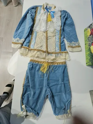 Vestito Carnevale Principe Azzurro Taglia 3/4 anni