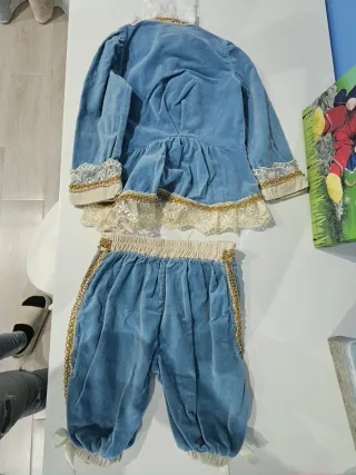 Vestito Carnevale Principe Azzurro Taglia 3/4 anni