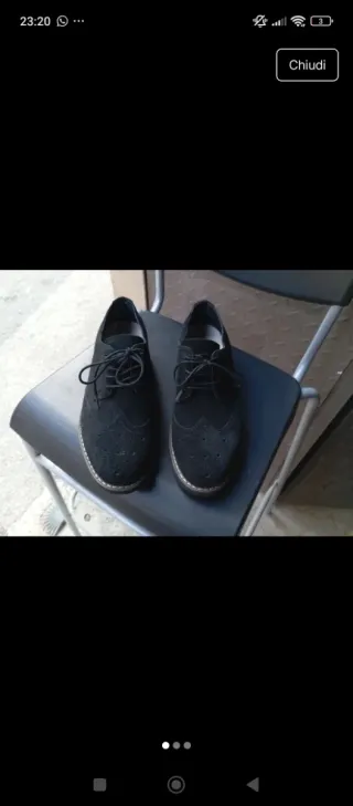 Scarpe uomo scamosciate nere