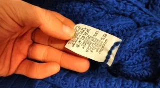 Jersey azul añil punto manga larga