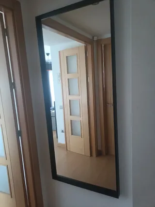 Espejo NISSEDAL Negro