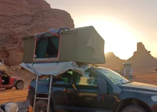 Tienda de techo para coche