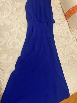 Vestido azul Zara talla M