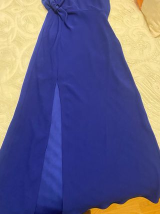 Vestido azul Zara talla M