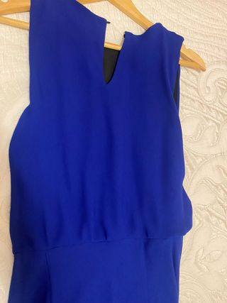 Vestido azul Zara talla M