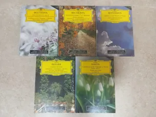 Lote 5 CDs Música Clásica Deutsche Grammophon