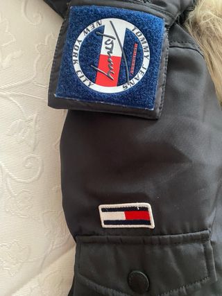 Cazadora Tommy Hilfiger Talla S Negra
