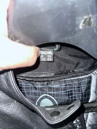 Chaqueta de cuero Richa Talla 56 sera como una L