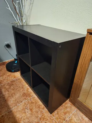 IEstantería modular negra