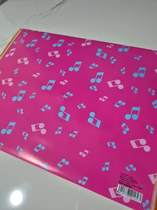 Carpeta de plástico de dibujos Jagget's música