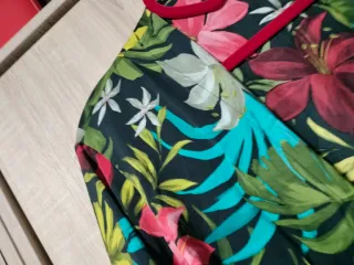 Kimono Bolero Flores Tropicales