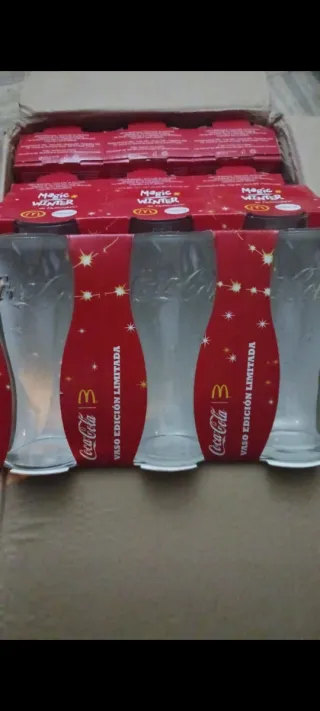 24 Vasos Coca-Cola Edición Limitada