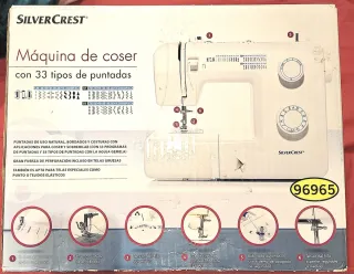 Máquina de coser SilverCrest.NUEVA. SIN USAR.