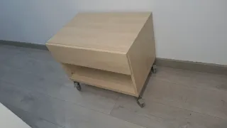 Tavolino Ikea con ruote