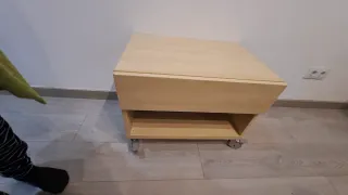 Tavolino Ikea con ruote