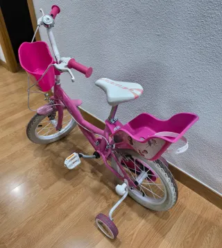 Bicicleta Niña Rin 14 Rosa