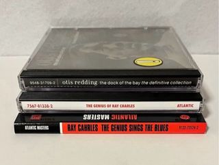 CDs Ray Charles y Otis Redding (5€/unidad)