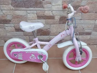 Bicicleta Infantil Hello Kitty Rosa