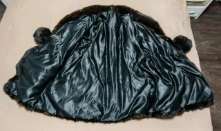 Abrigo tipo vison mejor ver