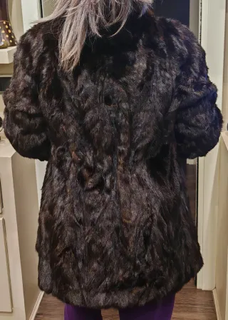 Abrigo tipo vison mejor ver