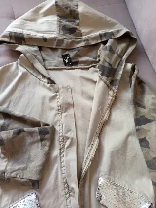 Chaqueta Zara Camuflaje Lentejuelas