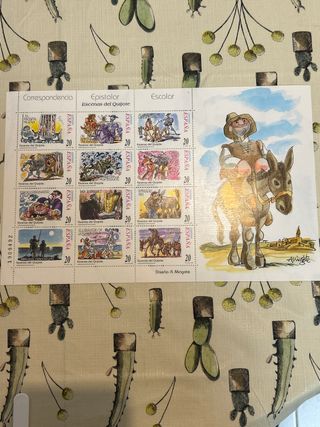 Sellos Escenas del Quijote - España