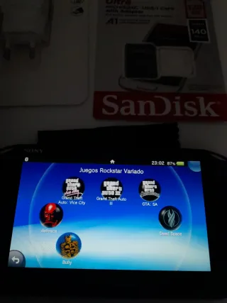 Consola PS Vita Slim Negra 2016