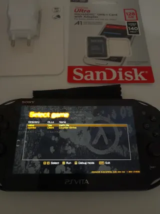 Consola PS Vita Slim Negra 2016