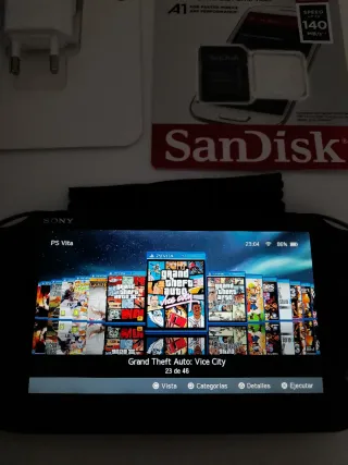 Consola PS Vita Slim Negra 2016