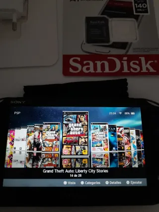 Consola PS Vita Slim Negra 2016