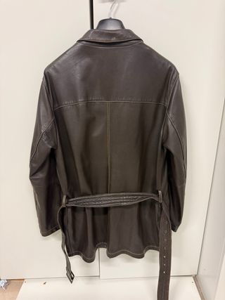 Chaqueta Piel Carolina Herrera Marrón