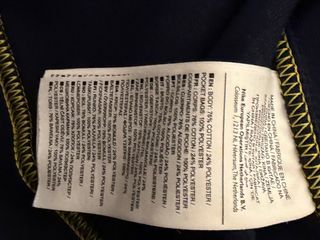 Felpa Nike blu e nera con zip