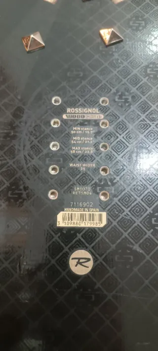 Tabla Snowboard Rossignol 156cm