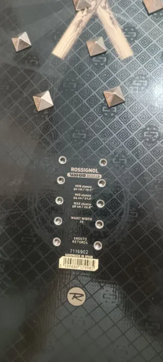 Tabla Snowboard Rossignol 156cm