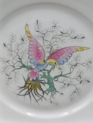 Set platos aperitivos porcelana francesa