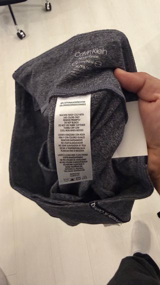 Calvin Klein Leggings Gris Talla XL